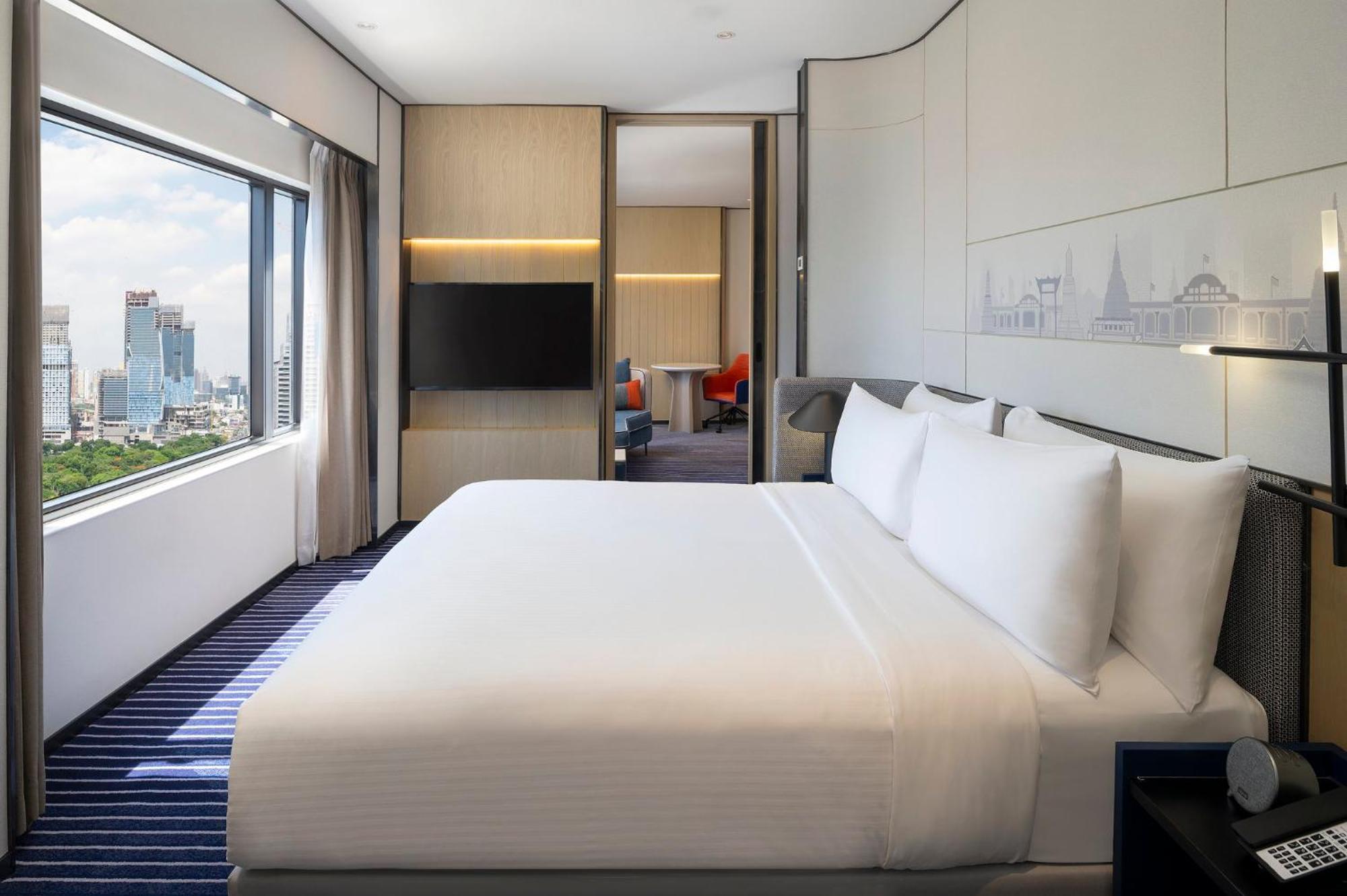 Crowne Plaza Bangkok Lumpini Park By Ihg Hotell Eksteriør bilde